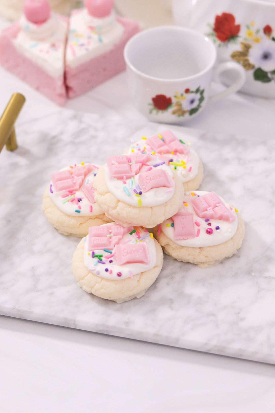 Pink Sugar Crystal Cookie Wax Melts