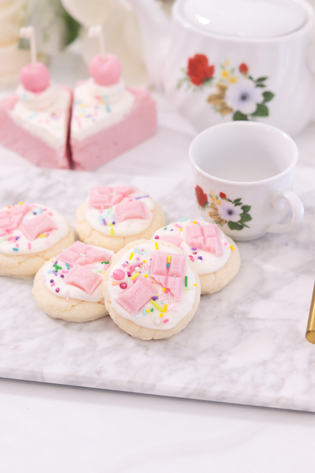 Pink Sugar Crystal Cookie Wax Melts