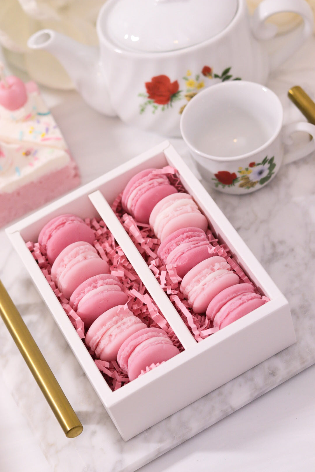 Strawberry Macaron Wax Melts