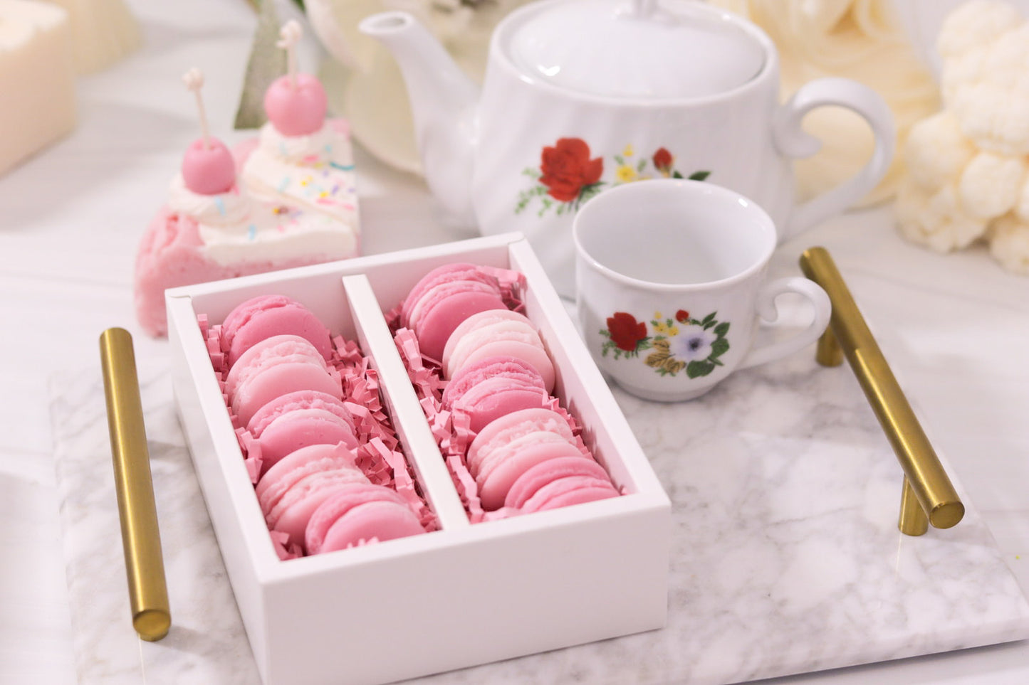 Strawberry Macaron Wax Melts