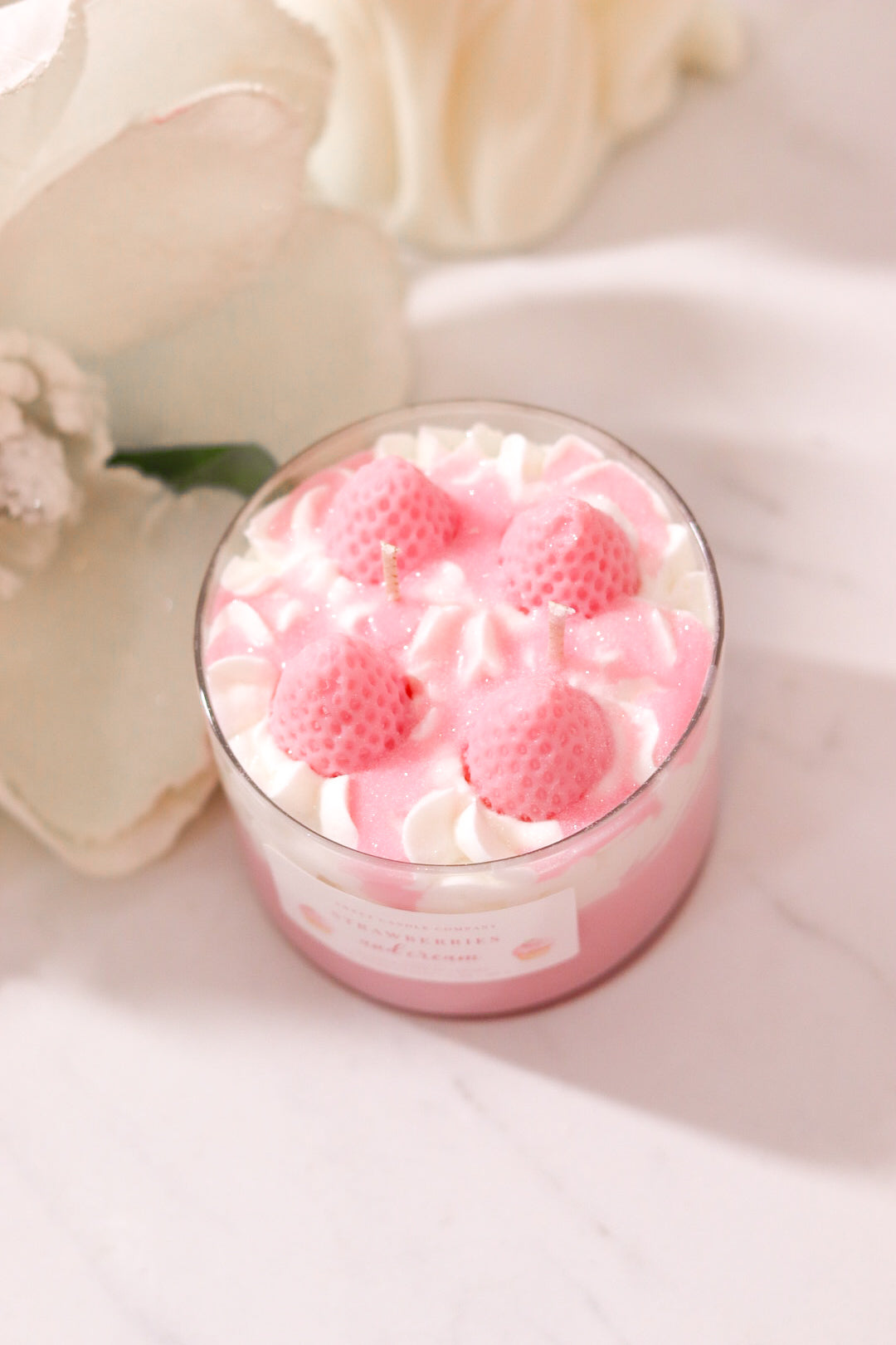Strawberries and Cream (13 oz) Candle