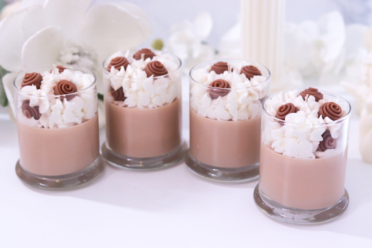 Cinnamon Bun Dessert Candle