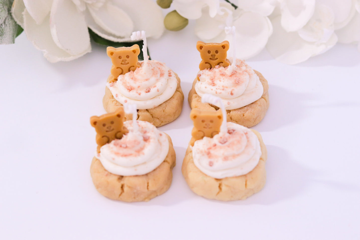 Decorative Pumpkin Spice Cookie Candle