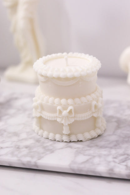 Two Layer Cake Candle