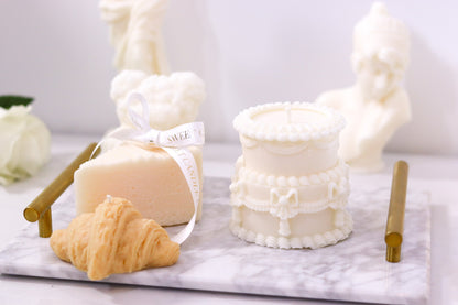Two Layer Cake Candle
