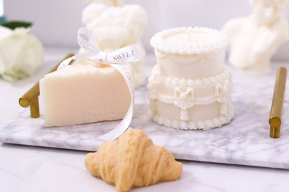 Two Layer Cake Candle