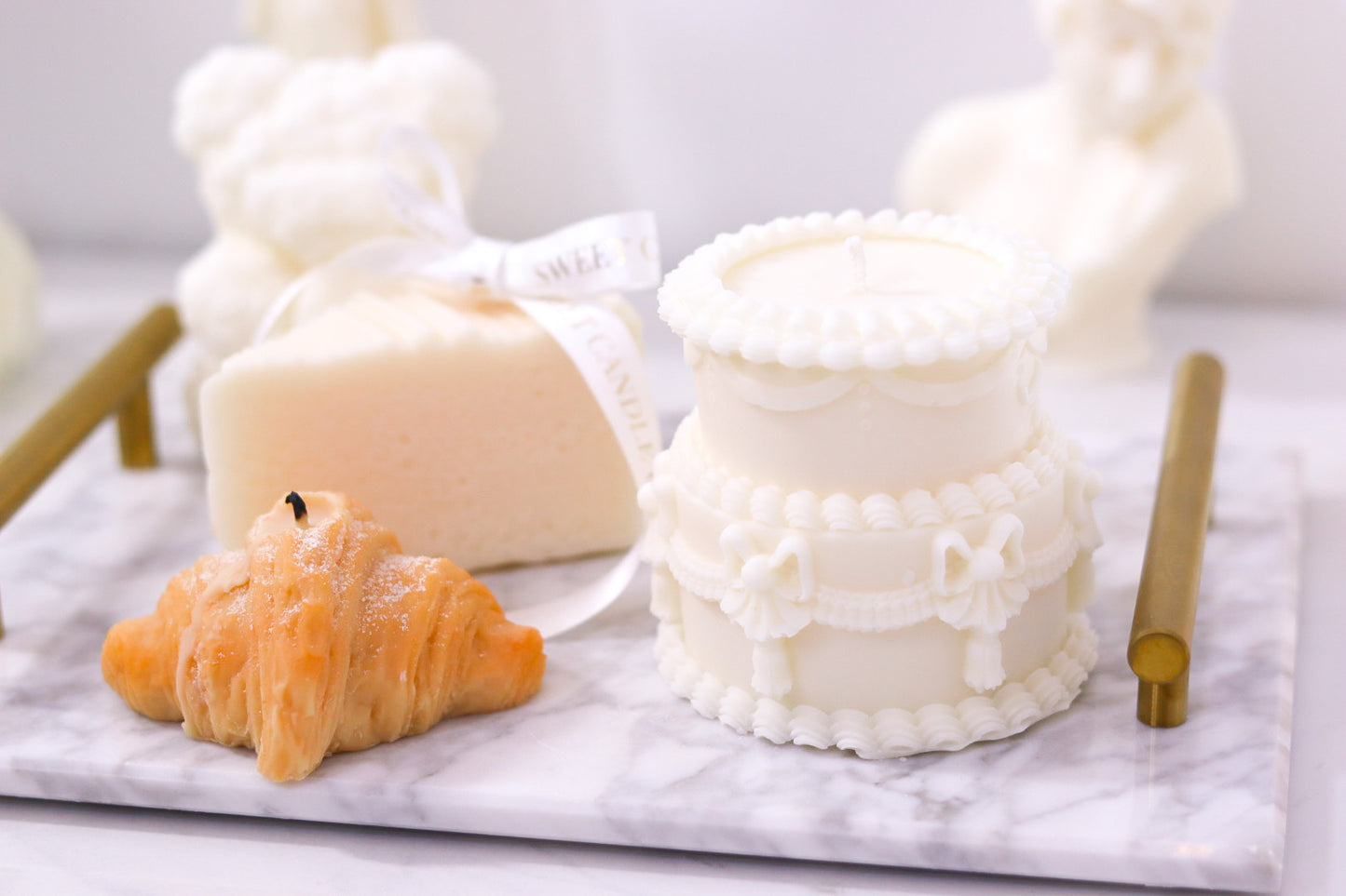 Two Layer Cake Candle