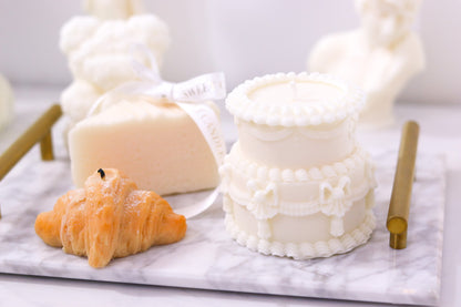 Two Layer Cake Candle