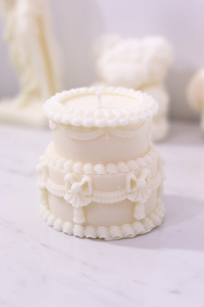 Two Layer Cake Candle