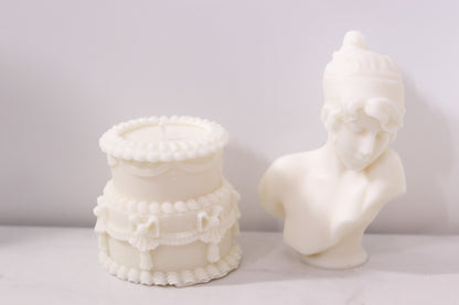 Two Layer Cake Candle