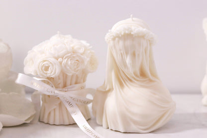 Flower Bouquet Candle