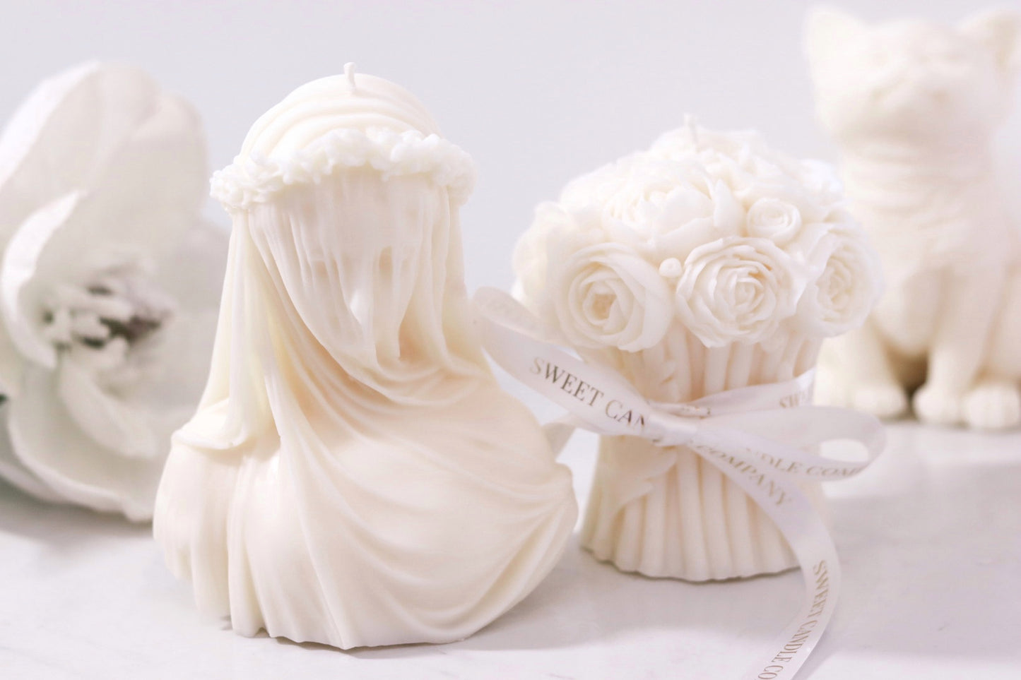 Flower Bouquet Candle