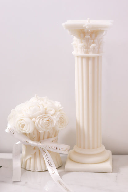 Grand Roman Column Candle