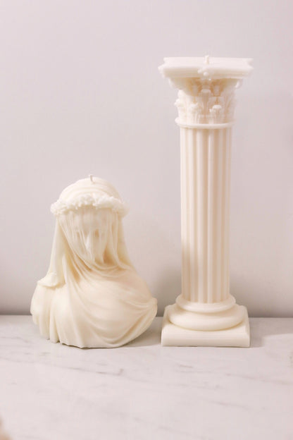 Grand Roman Column Candle