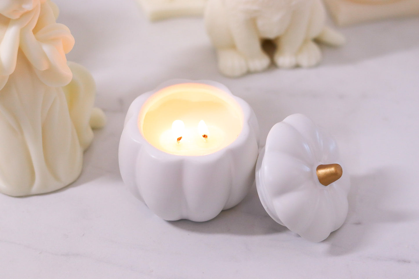 Pumpkin Jar Candle