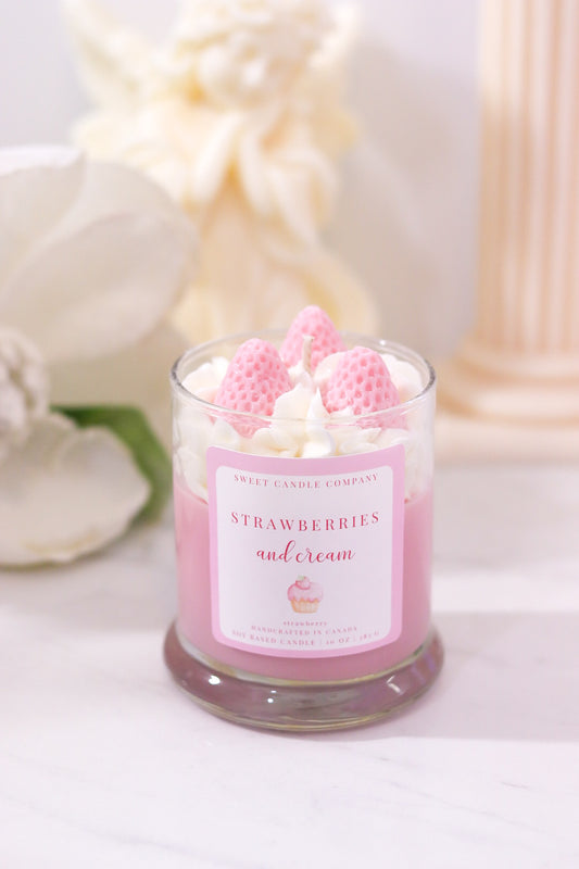 Strawberries and Cream Candle