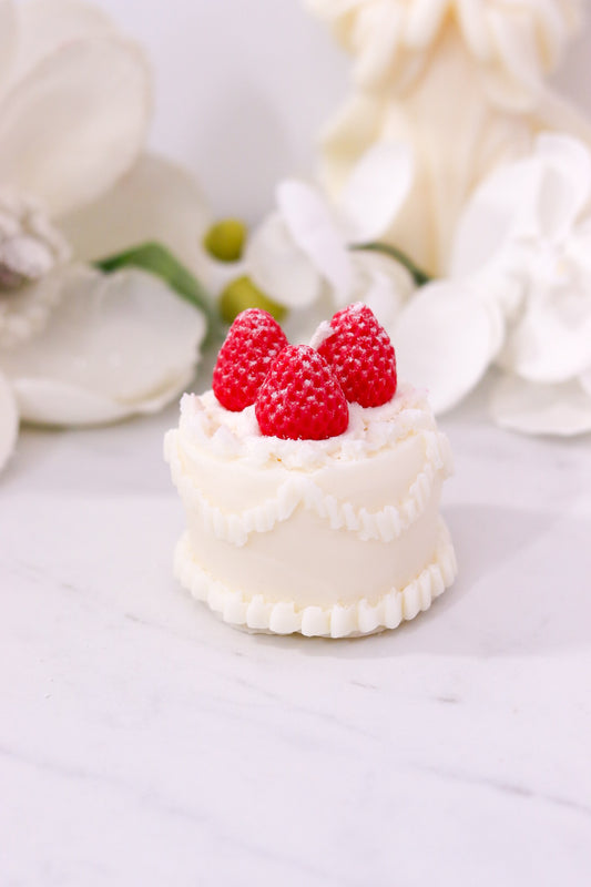 Strawberry Cake Candle