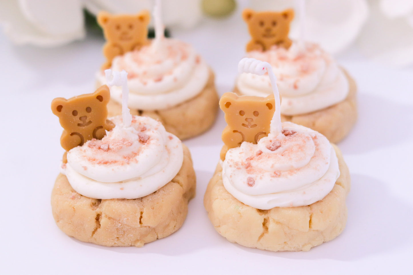 Decorative Pumpkin Spice Cookie Candle