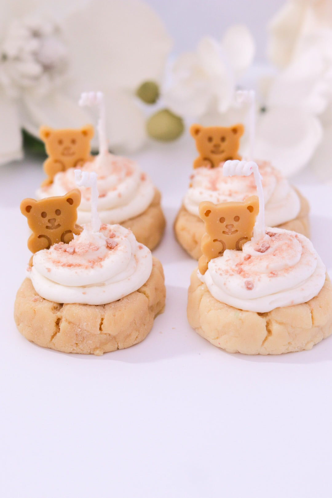 Decorative Pumpkin Spice Cookie Candle