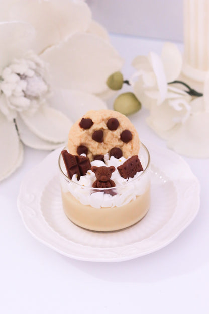 Mini Chocolate Chip Cookie Dessert Candle
