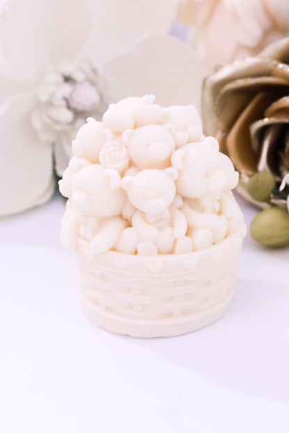 Bear Basket Candle