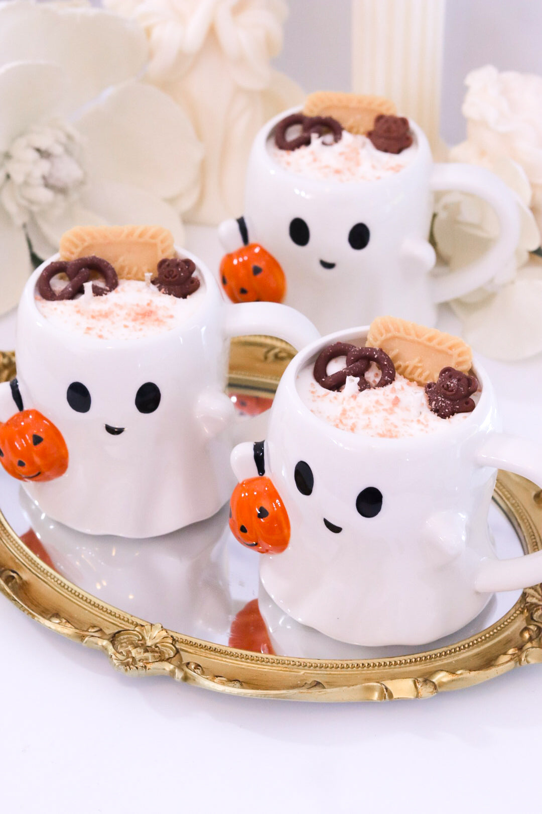 Fall Drink Dessert Candle