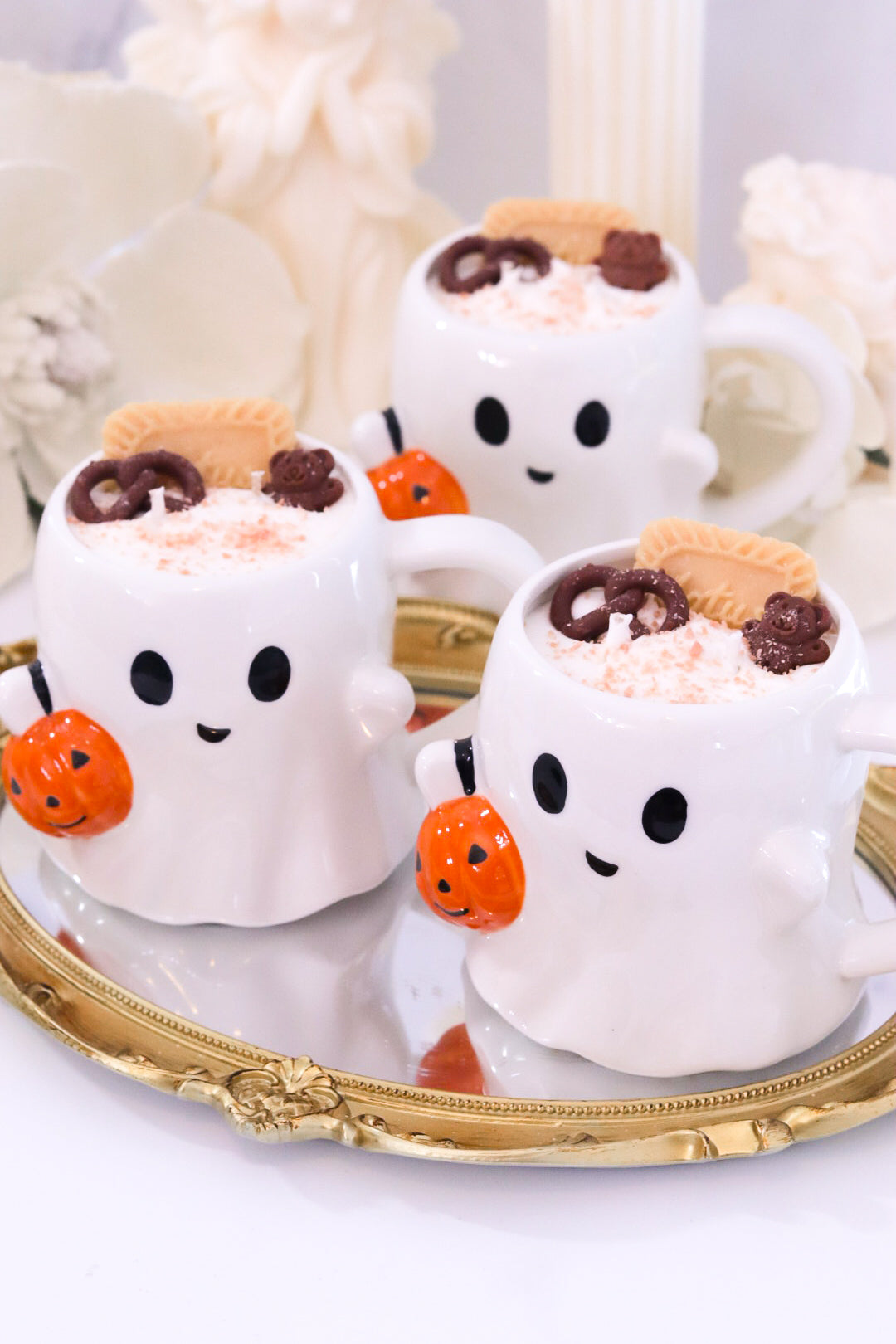 Fall Drink Dessert Candle