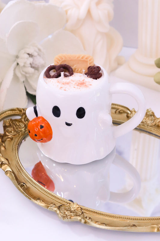 Fall Drink Dessert Candle