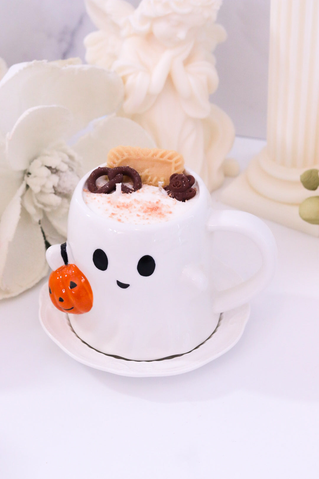Fall Drink Dessert Candle
