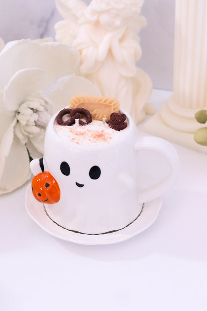 Fall Drink Dessert Candle
