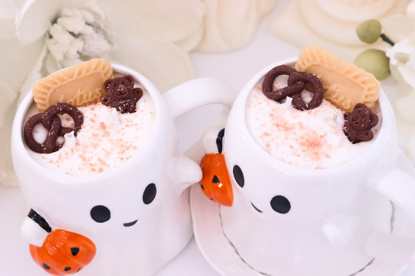 Fall Drink Dessert Candle
