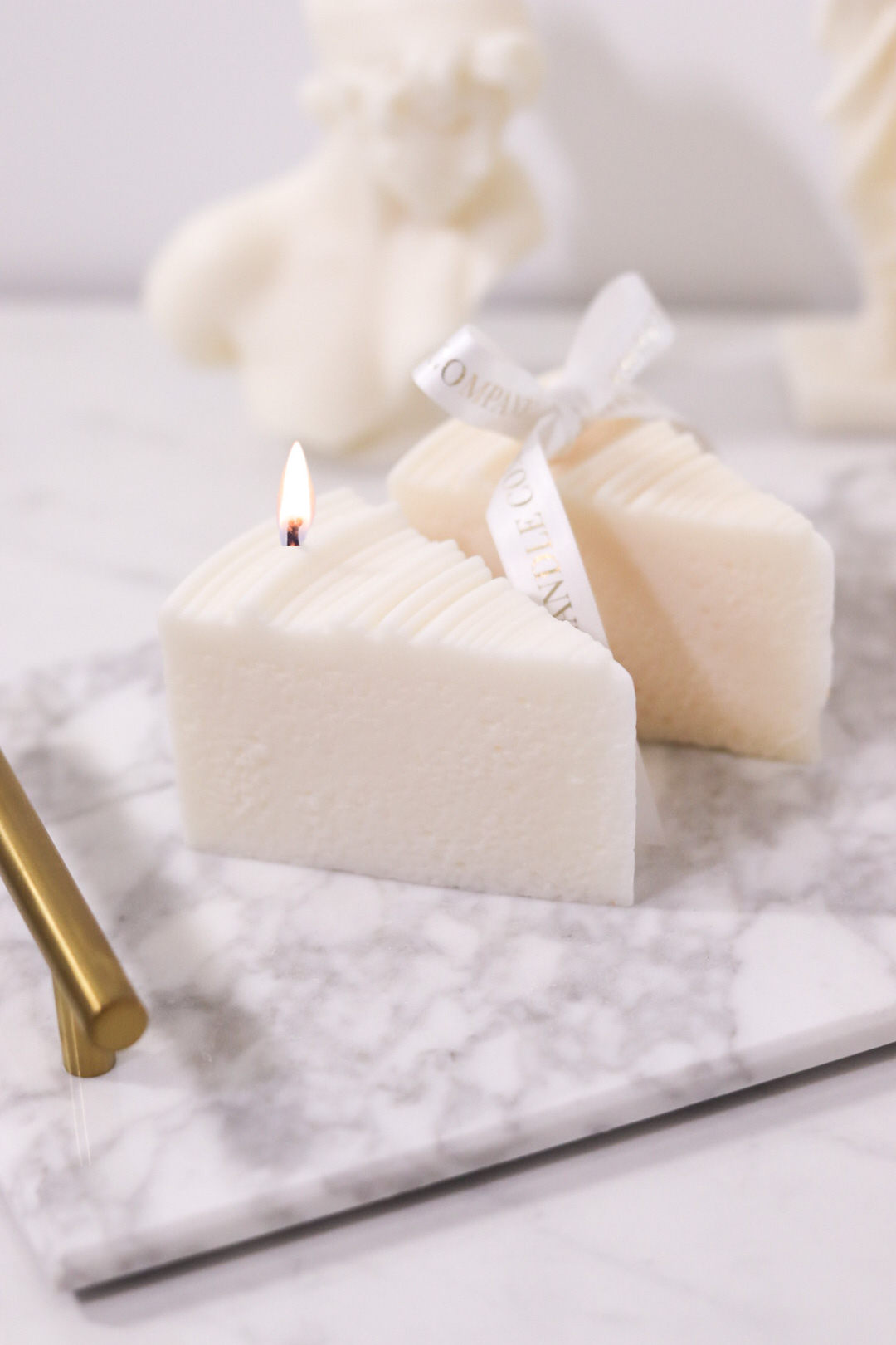 Cake Slice Candle