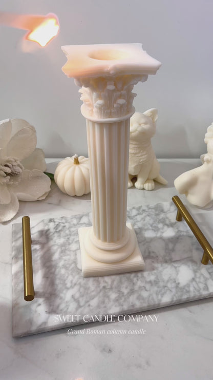 Grand Roman Column Candle