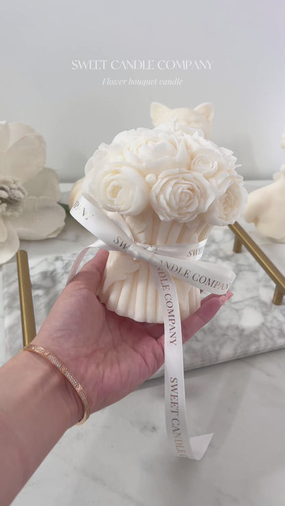 Flower Bouquet Candle