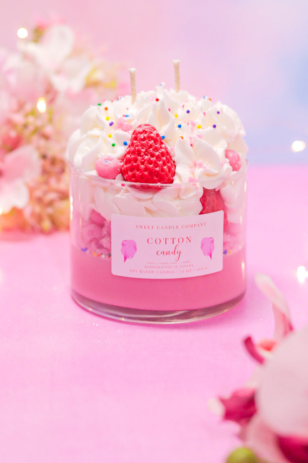 Cotton Candy 11 OZ Container Candle